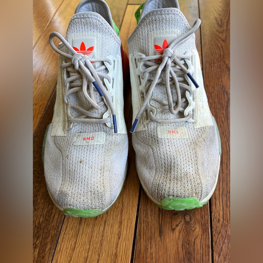 Adidas Nmd_r1 V2 ‘Glow In The Dark - White Sonic … - image 7
